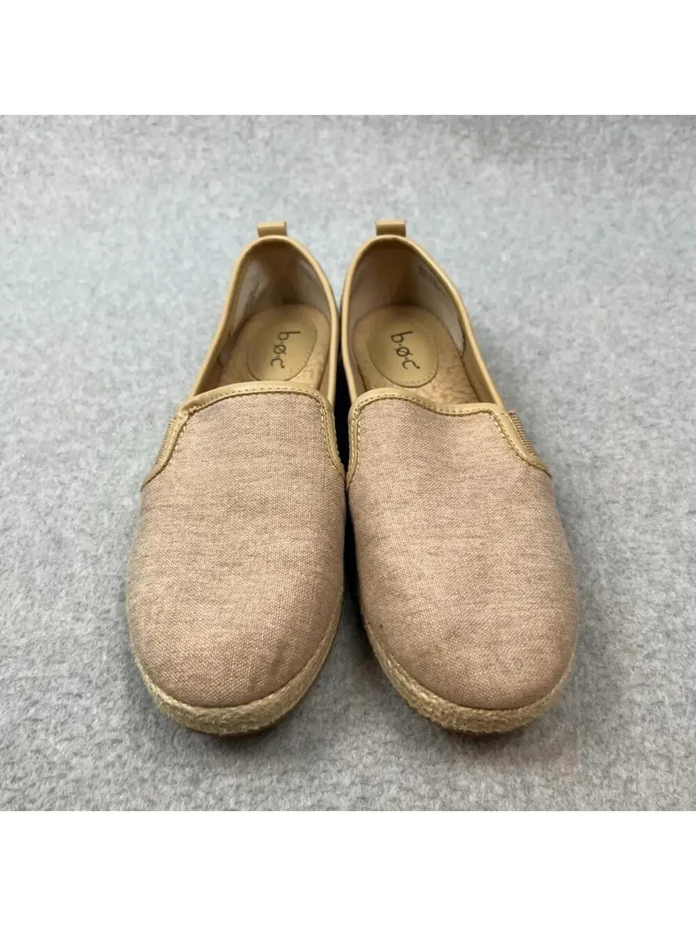 Born Concept B.O.C. Women's Fabric Mule Slide Slip On Shoes Size 8.5 M Casual